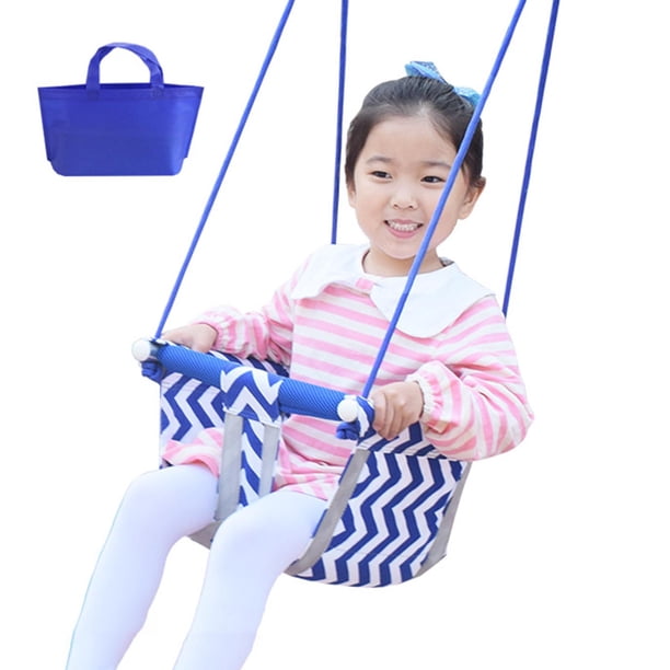 Columpio Infantil KalaDuck Con Cuerda Ajustable Y Seguridad – Ideal Para Jardín, Parque Y Interior, Aguantat Hasta 150 Kg