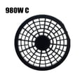 thumbnail image 2 of Air Compressor Fan Blade Direct-Connected Air Pump Motor Cooling Fan 980W 1100W, 2 of 4