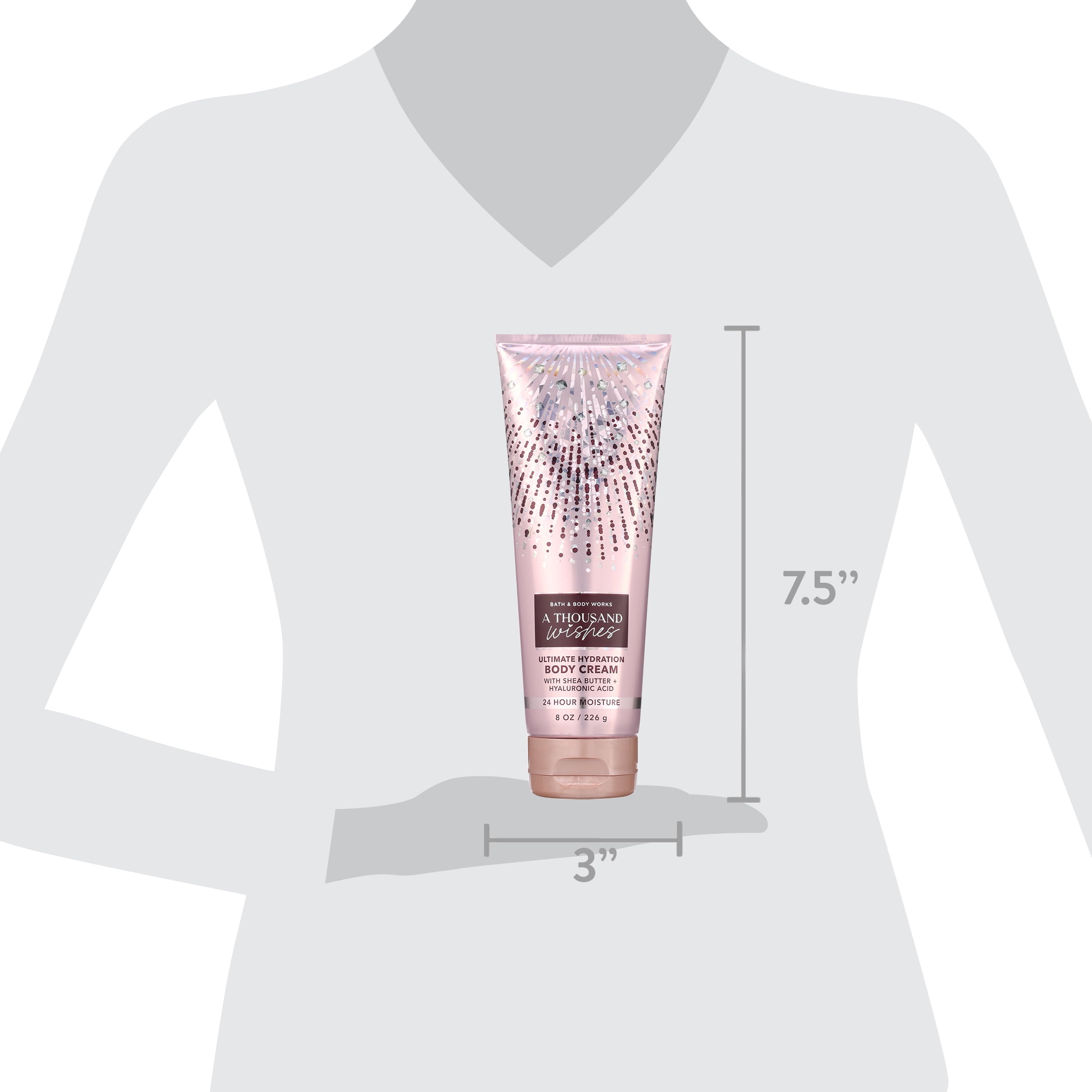 Bath & Body Works A Thousand Wishes Ultra Shea Body Cream 8 oz