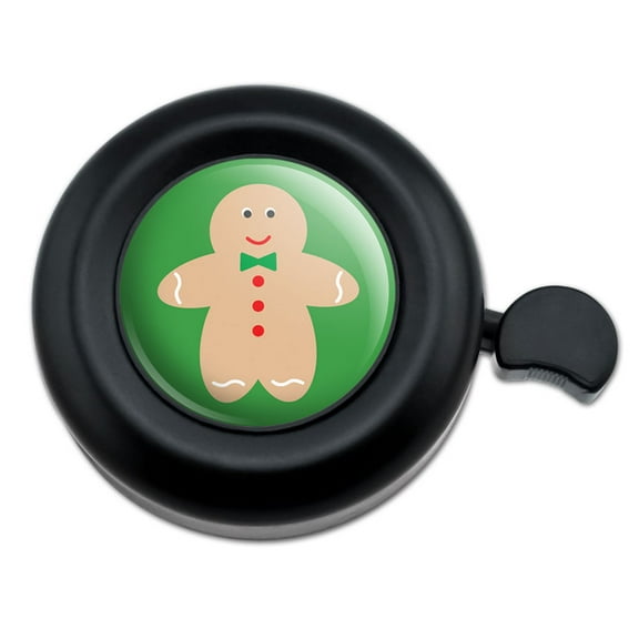 Cute Gingerbread Man Cookie Christmas Bicycle Handlebar Bike Bell
