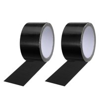 Pickleball Court Tape, Waterproof Court Line Tape for Cables Photography Black 2 in x 16 Yard