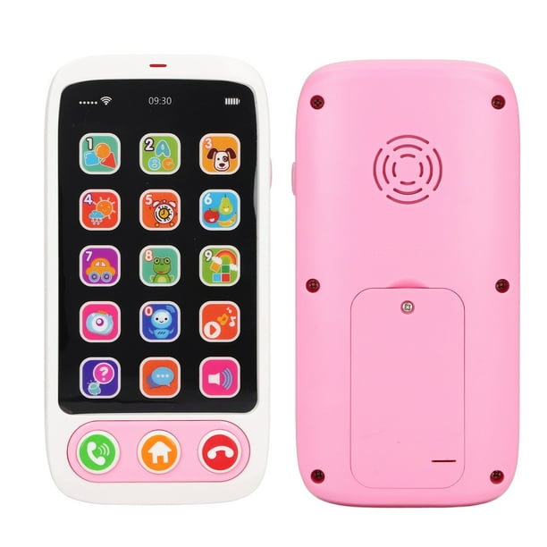 Téléphone Portable Pour Bébé, Interface Colorée, Taille Compacte,  Smartphone Amusant, Aide à L'éducation Précoce Avec Boutons Pour Jeu Parent- enfant 
