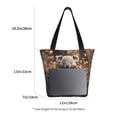 thumbnail image 2 of Bingfone Cute Fallen Leaf Koala Women Shoulder Tote Bags Casual Bag Ladies Shopping Handbag, 2 of 6