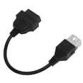 thumbnail image 1 of Cable del conector obd2, cable obd 6 pin antigio de envejecimento y reproducción resistente al desgaste para la motocleta, 1 of 7