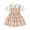 White, variant on Bagilaanoe Toddler Baby Girl Summer Dress Heart Print Puff Sleeve A-line Princess Dresses 6M 9M 12M 18M 24M 3T Kids Casual Swing Sundress