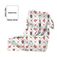 thumbnail image 2 of LSLJS Christmas Throw Blanket Holiday Throw Blanket, Christmas Flannel Printed Blanket New Office Nap Blanket Fleece Blanket Leg Blanket Warm Sofa Blanket, 2 of 4