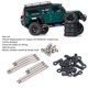 thumbnail image 3 of Kit de enlace de suspensión de distancia entre ejes kit de enlace de varilla Instalación conveniente a prueba de herrumbre para TRX4M 1/18 RC ANGGREK Otros, 3 of 8
