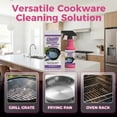 thumbnail image 5 of Heavy Duty Grill Degreaser Spray, Fast Acting BBQ Cleaner and Multi Purpose Oven Grease Remover for Outdoor Stoves, Kitchen Care (2-Pack, Clear), 5 of 7