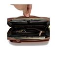 MKF Collection Caddy Phone Wallet Crossbody Cassia Medium Satchel HandHandbag by Mia K.(Color Blush) main image 0