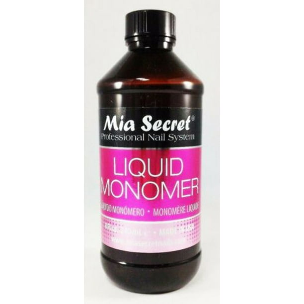 Mia Secret Professional Acrylic Nail System Liquid Monomer 8 oz ...