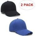 thumbnail image 2 of HSHDLDF 2 Pack Adjustable Size Baseball Cap Hat for Men and Women, 2 of 6