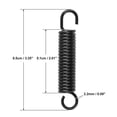 thumbnail image 4 of Unique Bargains 8cm Length Motorcycle Moterbike Black Bracket Kickstand Return Spring for GY6-125 2pcs, 4 of 4