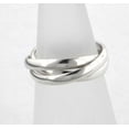 thumbnail image 2 of Sterling Silver 3-Band Russian Wedding Ring, 2 of 3