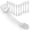 White, variant on SUSWIM Baby Locks (10-Pack) Child Safety Cabinet Proofing - Safe Quick and Easy Latches with 3M Brand Adhesive, No Screws & Magnets Multi-Purpose for Furniture Kitchen Ovens Toilet Seats
