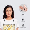 thumbnail image 6 of Gaeub Banana Print Apron for Men and Women,Waterproof Apron for Cooking,Dishwashing, Lab, Butcher, Dog Grooming, 6 of 7