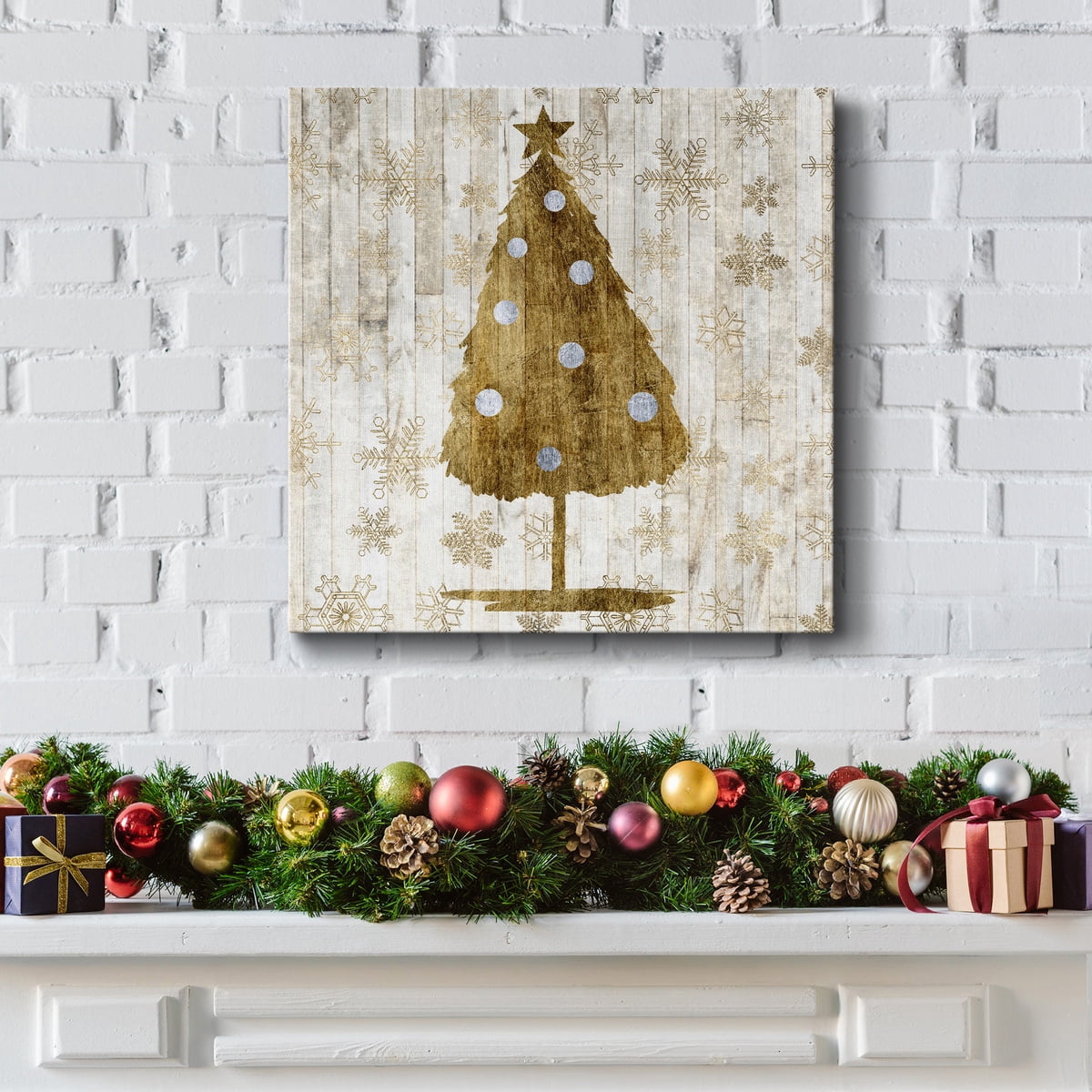 Merry Quackmas Collection C - Premium Gallery Wrapped Canvas - Ready to Hang