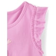 thumbnail image 4 of The Children's Place Toddler Girls Sleeveless Puff Print Tank Top, 3-Pack, Sizes 12M-5T, 4 of 5