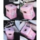 thumbnail image 2 of Bote de basura para coche eAuto impermeable con tapa y almacenamiento, color rosa, 2 of 5