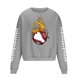 thumbnail image 3 of Sudadera sin capucha para hombre, cuello redondo, deportiva, con estampado de béisbol, sudadera con capucha, manga larga, blusa de poliéster para hombre, 3 of 4
