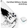thumbnail image 4 of Phone Case for iPhone 12 Case iPhone 12 Pro Case, Clear Phone Case Individualized Design Cover Case (Maleficent), 4 of 4