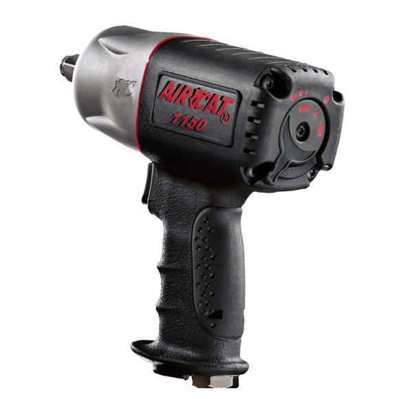 Llave de impacto AIRCAT 1150 compacta de 1/2 pulgada, 900 ft-lb, torque