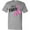 AC-Heather Grey, variant on Inktastic I Am a Fighter Breast Cancer Awareness with Boxing Gloves T-Shirt