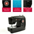 thumbnail image 4 of SINGER M1150 Mechanical Sewing Machine With 45 Stitch Applications, LED Light & 1-Step Buttonhole | Smart Choice for Gifting (Black), 4 of 17