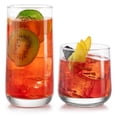 thumbnail image 2 of Libbey Juego de 16 Vasos de Vidrio Ascent de 473 ml y 384 ml, 2 of 7