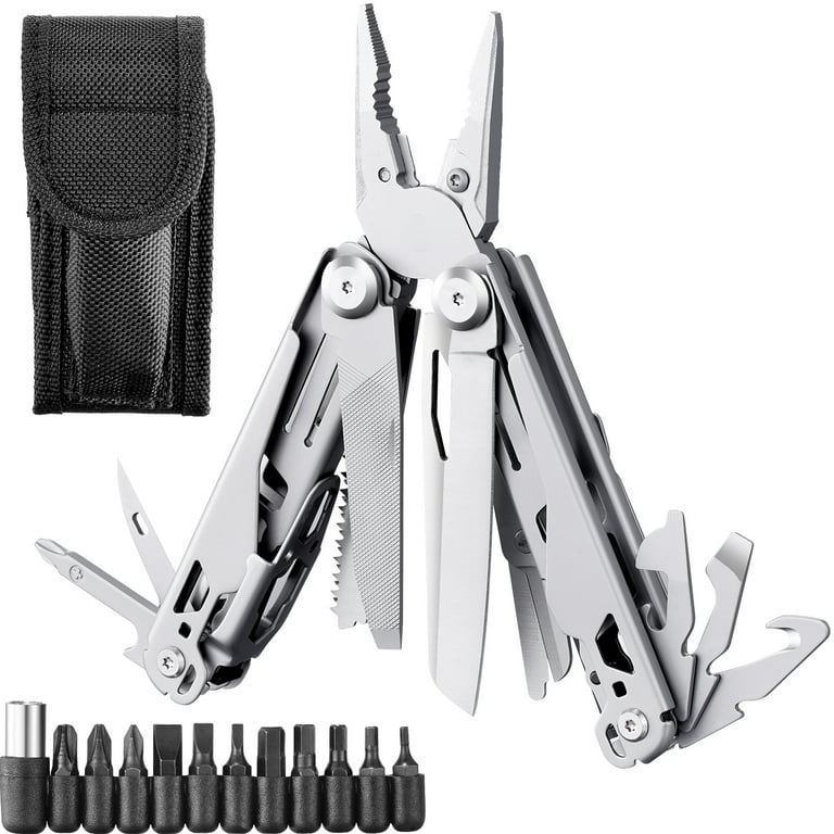 BENTISM 17-In-1 Multitool Pliers Multi Tool with Safety Locking