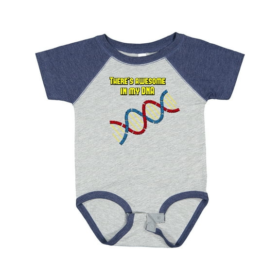 Inktastic Awesome Dna Boys or Girls Baby Bodysuit