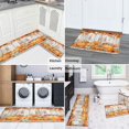 thumbnail image 6 of 2 Pieces Of Kitchen Rugs and Mats Non Skid Washable Fall (66) Kitchen Mat,Floor Cushion Waterproof Rug,Rubber Backed Area Rugs for Laundry 47*17+30*17, 6 of 7