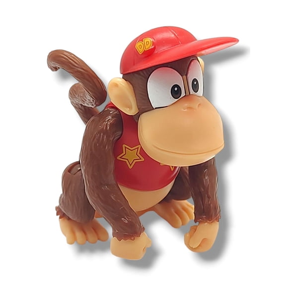 (New without box) World of Nintendo Jungle Adventure Diddy Kong Minifigure