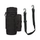 thumbnail image 1 of Wosthever Botella de agua Bolsa de nylon Mochilero Cierre de cremallera Bebida Hervidor Bolsa de almacenamiento Contenedor Equipo al aire libre Mochilas de mochilero Negro Wosthever OD032005-02, 1 of 6