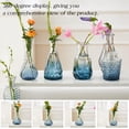 thumbnail image 4 of Set de jarrones Glass Bud Ulodimi Vintage Crystal, 30 unidades, azul, 4 of 7