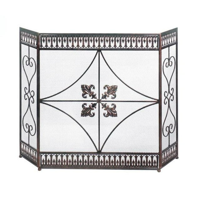 Accent Plus 10018032 Pare-Feu à Fleur de Lis Français