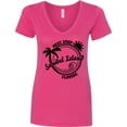 thumbnail image 3 of Inktastic Next Stop Sanibel Island, Florida Women's V-Neck T-Shirt, 3 of 5