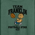 thumbnail image 3 of Peanuts - Team Franklin - Women's Lightweight French Terry Long Sleeve Shirt, 3 of 6