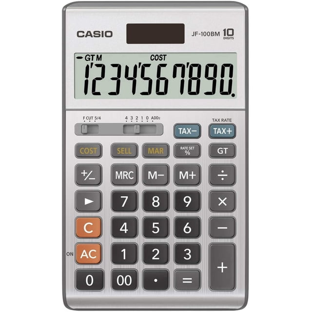 Casio Inc. JF-100BM Calculadora de función estándar, multicolor Casio Casio