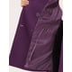 thumbnail image 5 of Abrigo de trench de longitud media con cinturón y doble botonadura para mujer Inspire Chic en púrpura profundo, 5 of 6