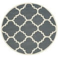 thumbnail image 4 of SAFAVIEH Cambridge Justine Geometric Quatrefoil Wool Area Rug, Dark Grey/Ivory, 4' x 6', 4 of 10