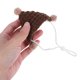 thumbnail image 2 of Mini sombreros para hámster, lindos y diminutos, para mascotas, ropa para animales pequeños, gorros tejidos para conejillos de indias, conejos, hámsters, accesorios para disfraces de Navidad, 2 of 7