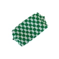 thumbnail image 1 of Bolsa de maquillaje de tela de punto, delineador de ojos cosmético, bolsa para lentes de contacto, organizador de bolso de baño para el hogar, Envolturas para manijas de equipaje  Grün-weißes Plaid Sonducket AP009368-02, 1 of 6