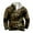 Z001-Army Green, variant on Men's Western Sweatshirts Vintage Aztec Graphic Quarter Zip Collared Jackets Long Sleeve Fall Winter Pullover Country Tops