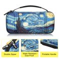 thumbnail image 6 of Fintie Carrying Case for Nintendo Switch OLED Model 2021/Switch 2017, [Shockproof] Hard Shell Protective Cover Travel Bag w/10 Game Card Slots,Z-Starry Night, 6 of 8