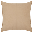 thumbnail image 1 of Bouclair Light Brown Clifford Decorative Pillow 20x20 in (51x51 cm), 1 of 10