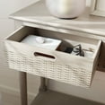 thumbnail image 4 of SAFAVIEH Landers 3-Drawer Console Table, Off-White/Brown, 4 of 14