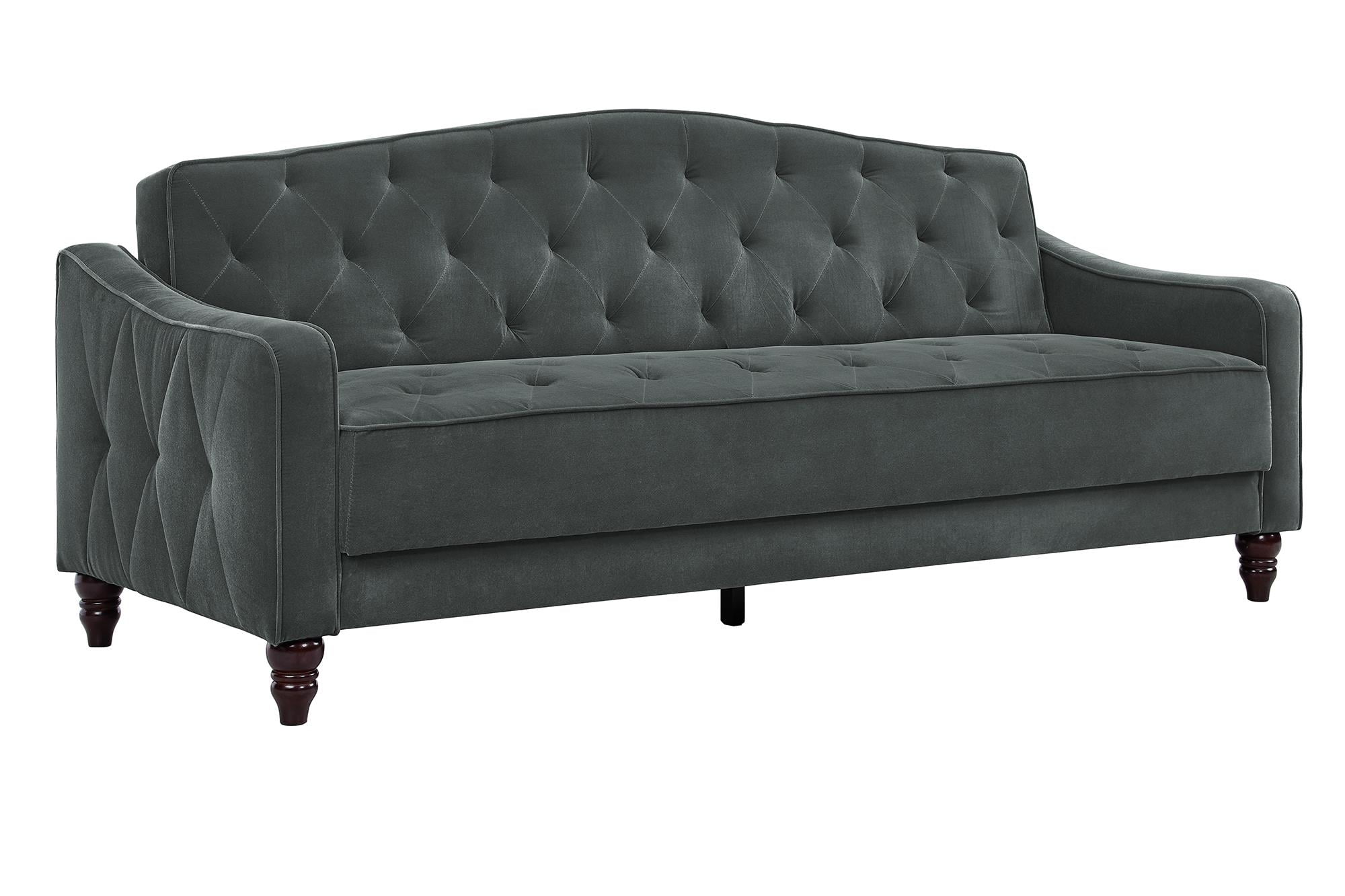 Novogratz Vintage Tufted Sofa Sleeper Ii Multiple Colors Com