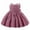 Watermelon Red, variant on Huanglei Flower Girls Bowknot Tutu Dress For Kids Baby Wedding Bridesmaid Birthday Party Pageant Formal Dresses Toddler First Baptism Christening Gown