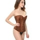 thumbnail image 4 of Corset up Cintura deshuesada Cincher Bustier Top Botón frontal túnica sexy Zhivalor CPB-SSW2040-7, 4 of 6