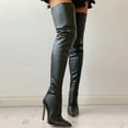 thumbnail image 3 of Mepaouo Women's Over The Knee Boots Sexy Stiletto Thigh High Boot Wide Calf Prom Party Wedding Shoes, 3 of 8